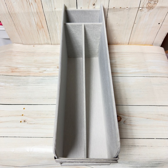 Caraway Home Baking sheets Pan Storage Bin cubby gray - Picture 3 of 12